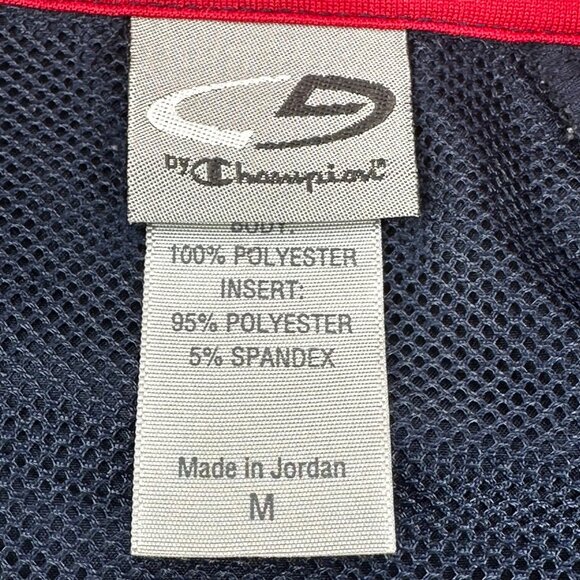 C9 Champion Men's Size Medium Jacket Double Zip Front Snags On Sleeve Preowned - Picture 4 of 16